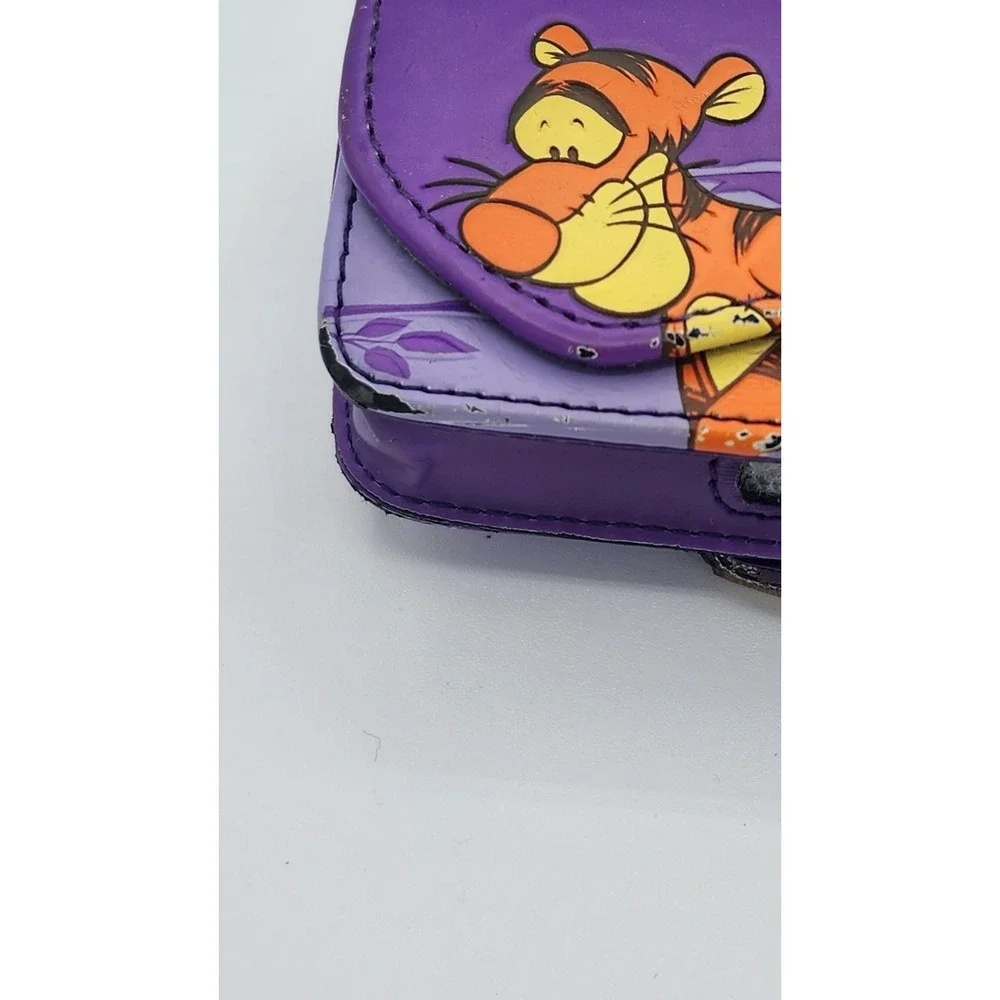 Vintage Disney Tigger Purple Case MOBO Belt Clip Pouch Y2K HP02-PE-TIG
